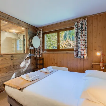 T4 Familial A Chamonix, Avec Parking Et Pres Des Grand Montets 아파트